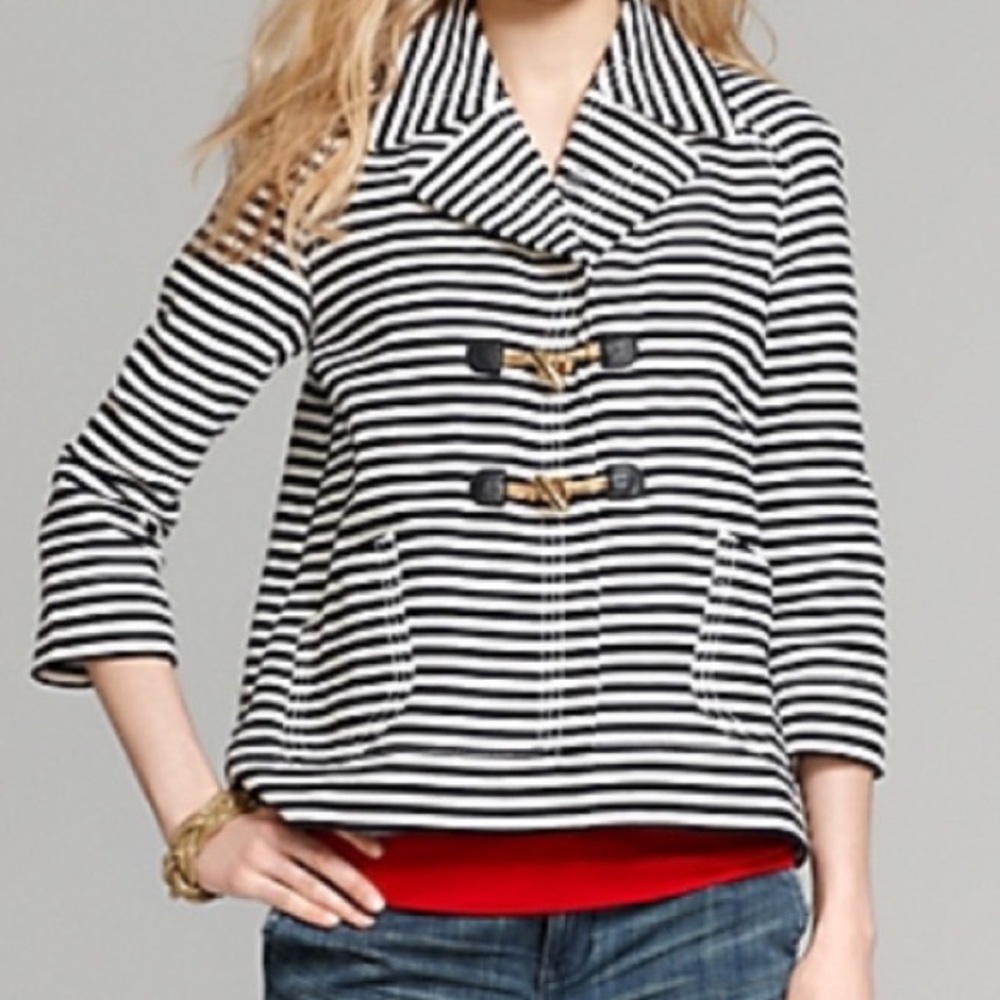 Tommy Hilfiger navy stripe jacket